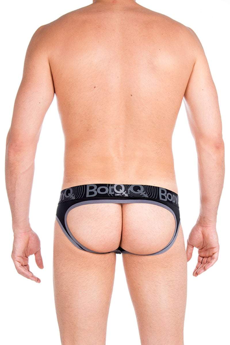 BodyQ Grey Echo Jock-Brief