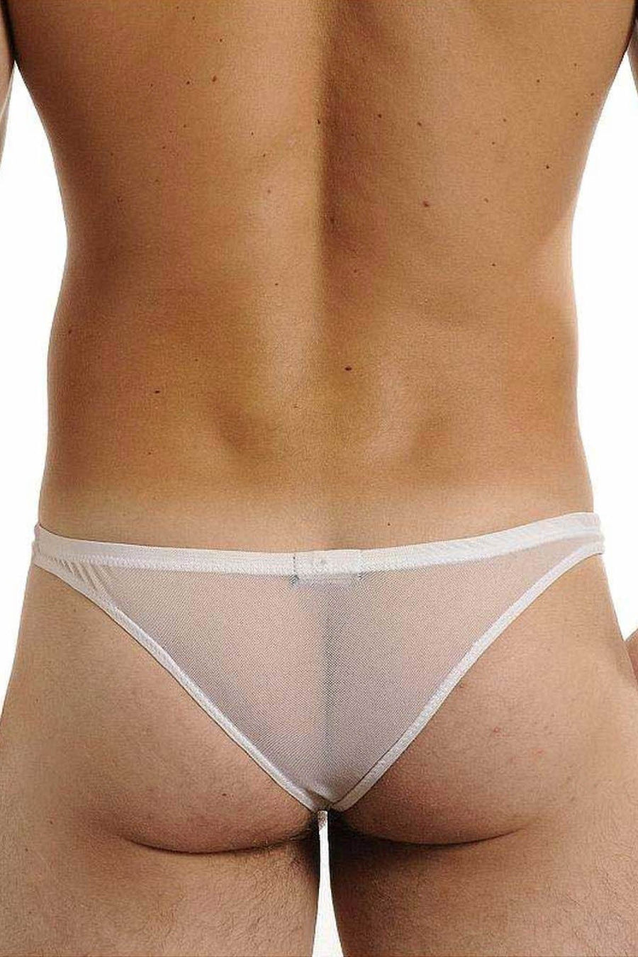 Good Boy Gone Bad White Net Bikini