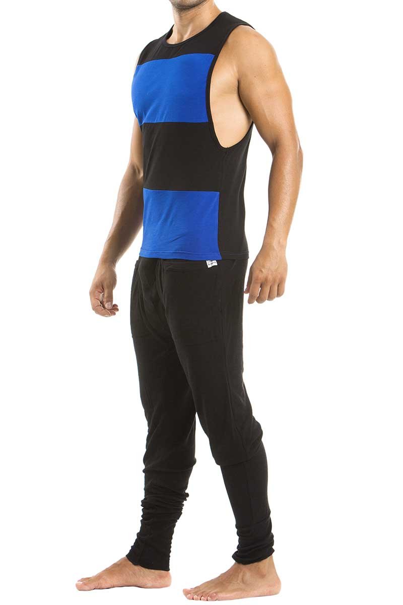 Modus Vivendi Blue Leather Tanktop