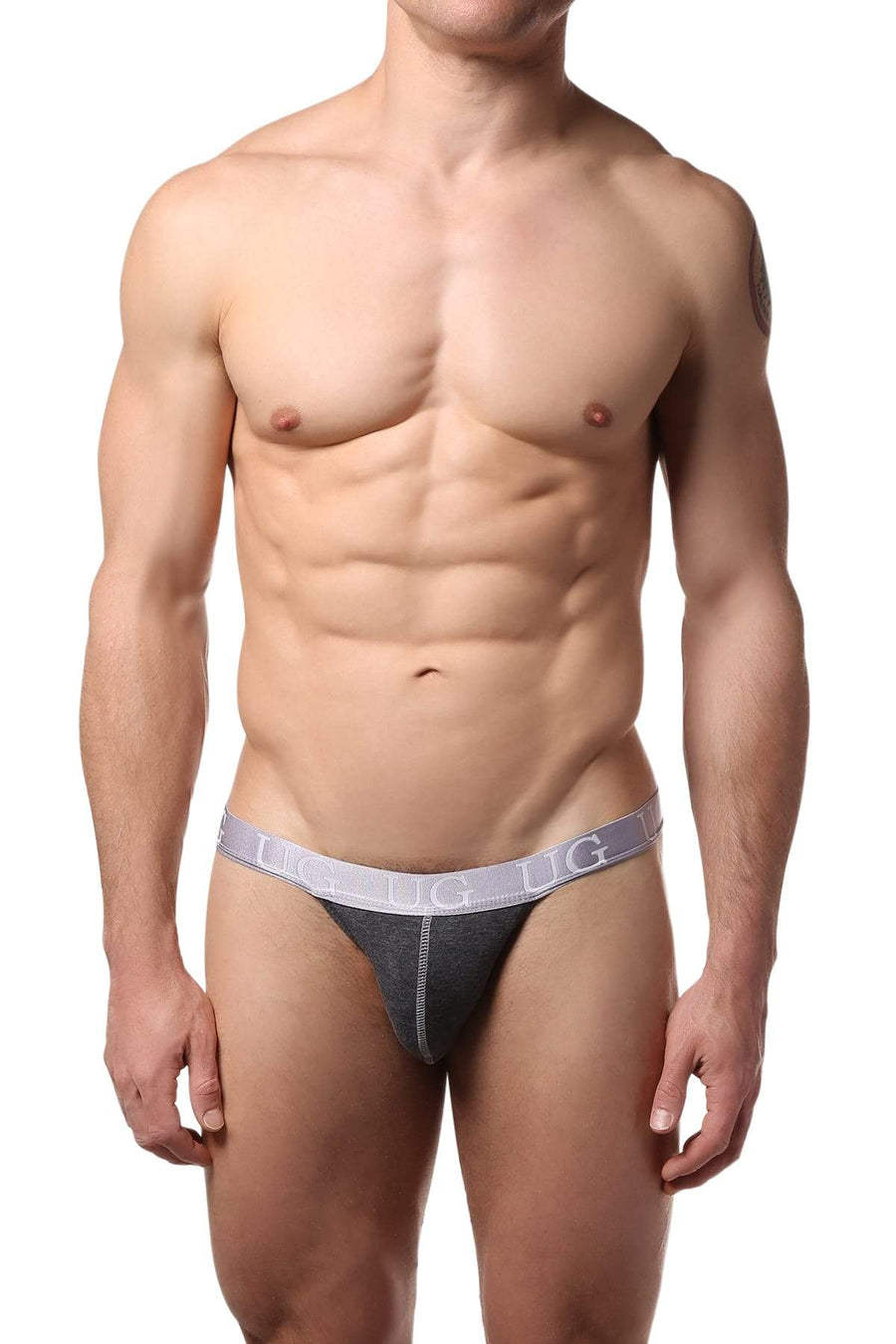 Undergear Black Heather-Band Bikini