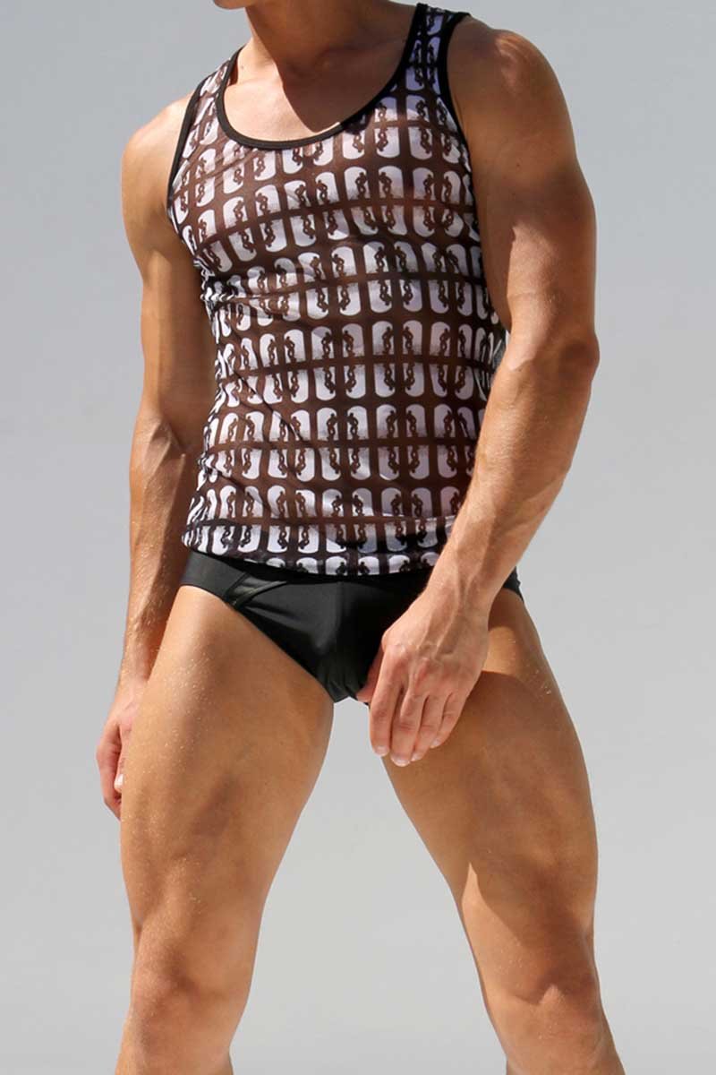 Rufskin Tommy Printed Tom of Finland Tommy Mesh Sport Tank Top