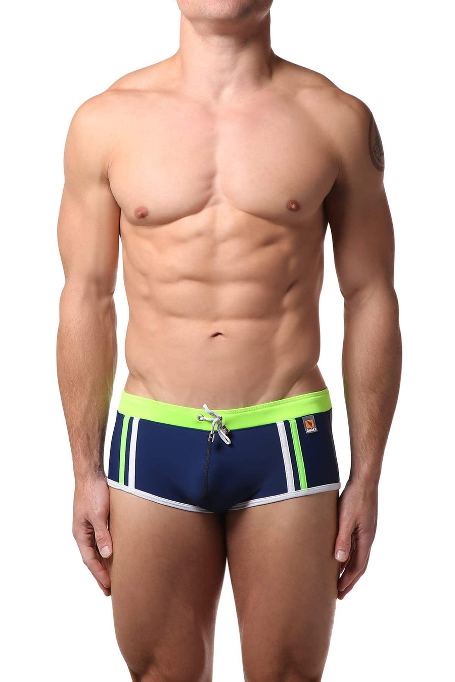 Gigo Blue & Green Active Swim Boxer