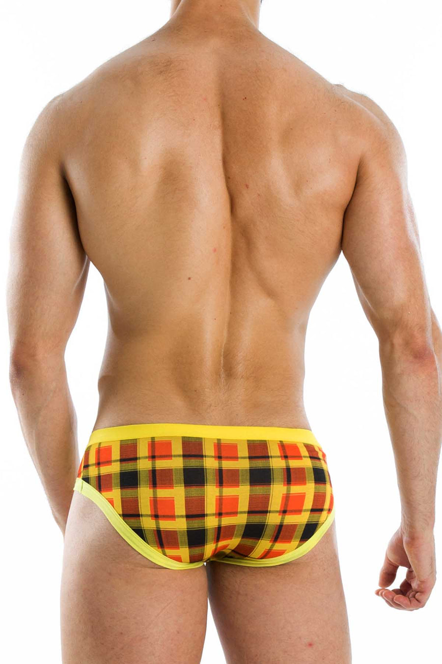 Modus Vivendi Yellow Tartan Mini-Brief