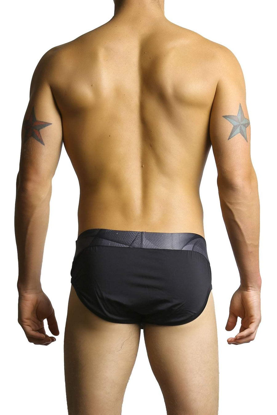 2-Pack Papi Black & Grey Microfusion Performance Brief