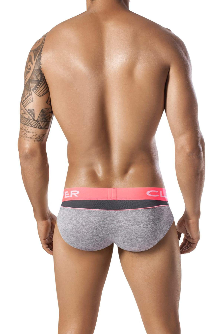 Clever Grey Neon Tree Brief