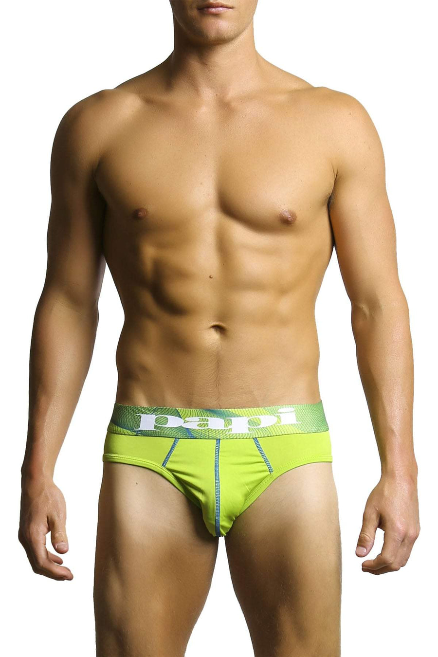 2-Pack Papi Blue & Green Microfusion Performance Brief