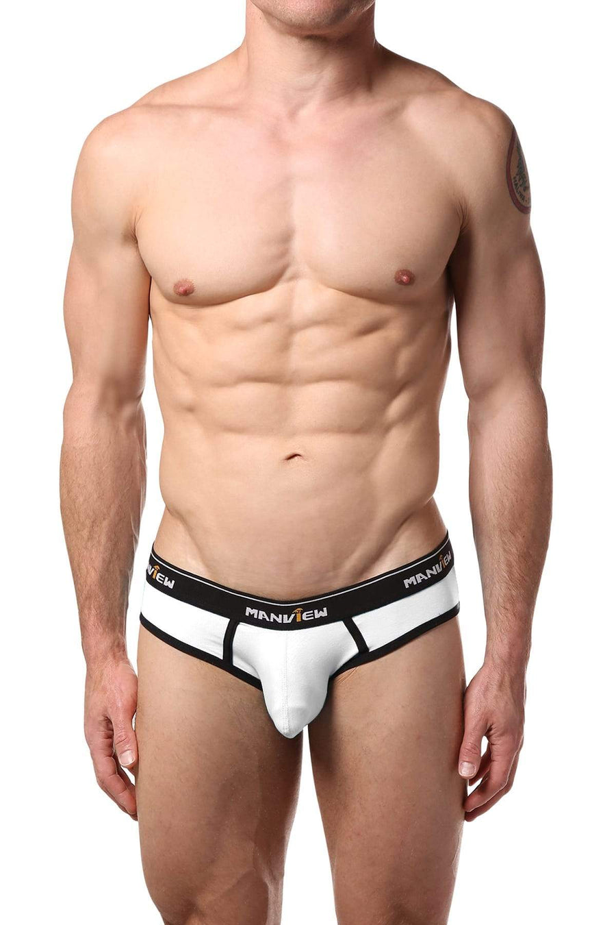 Manview White Core Basic Brief