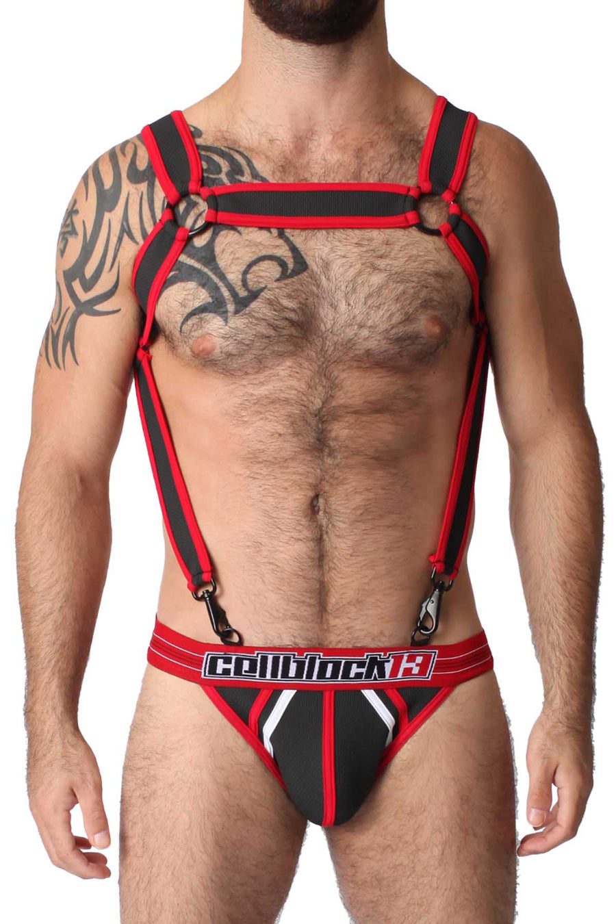 CellBlock 13 Red Samurai Neoprene Jockstrap