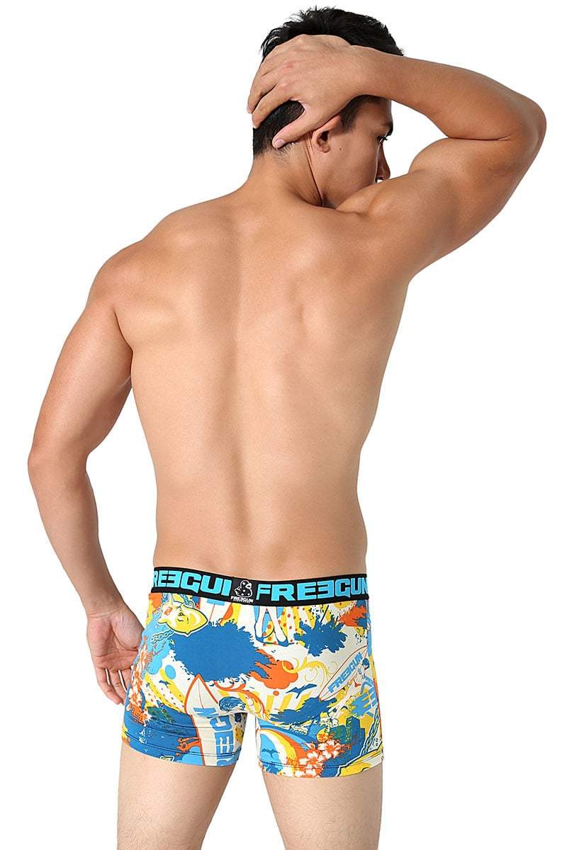 Freegun Blue Surfer Babe Boxer Brief