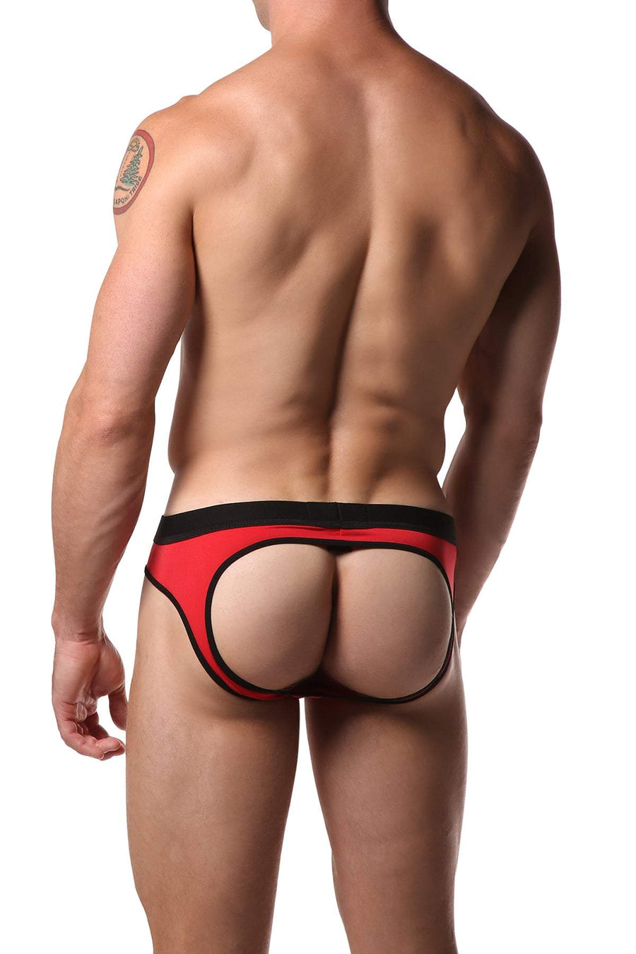 JustinCase Red Jock Brief