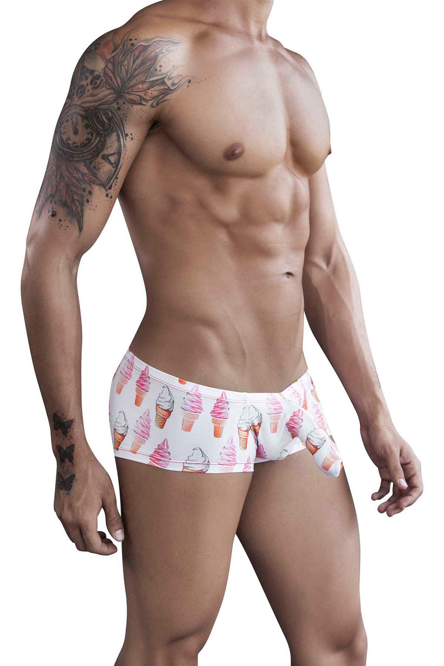 Pikante White Melted-Cream Boxer
