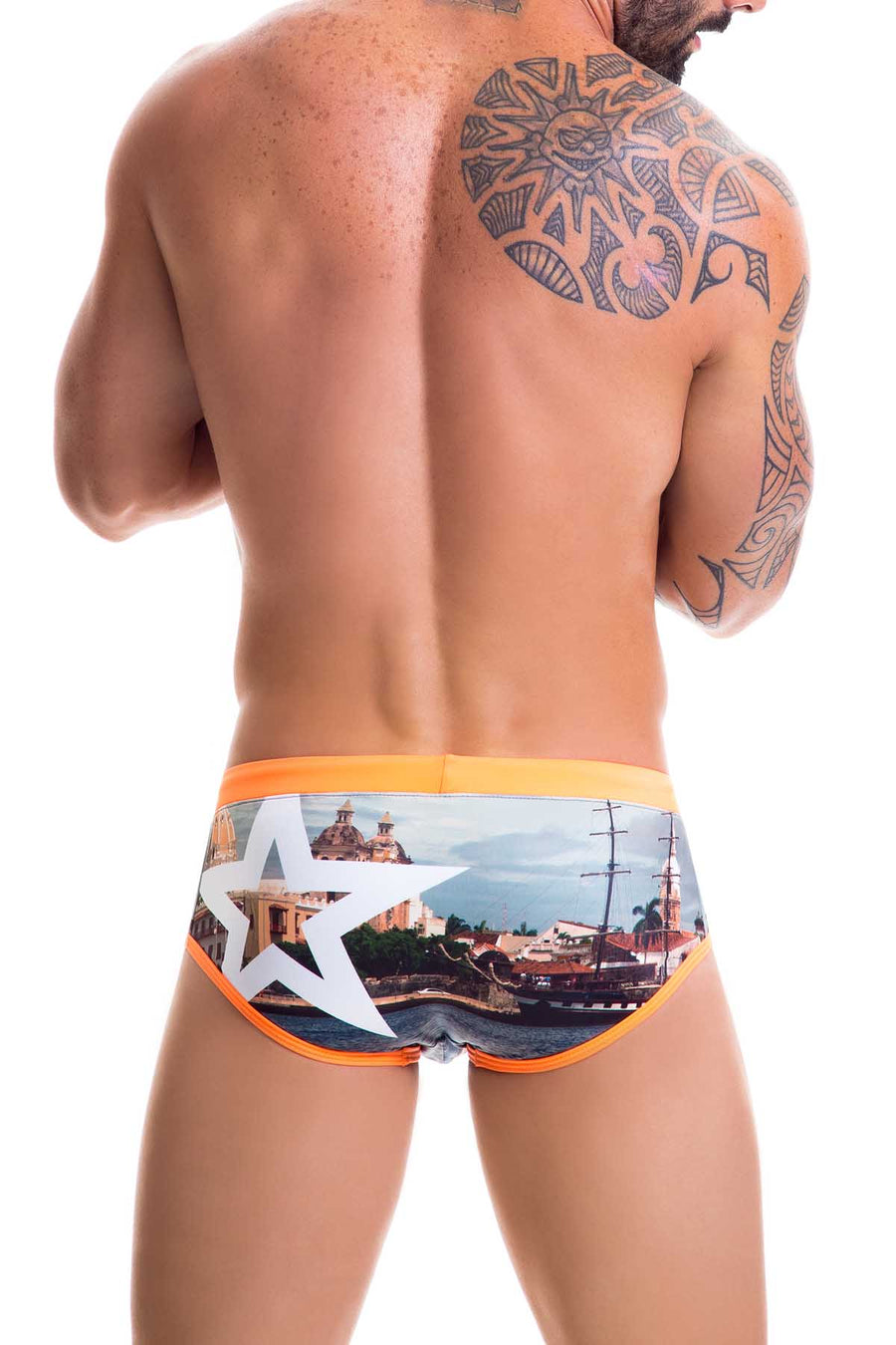 Jor Printed Cartagena Swim Brief