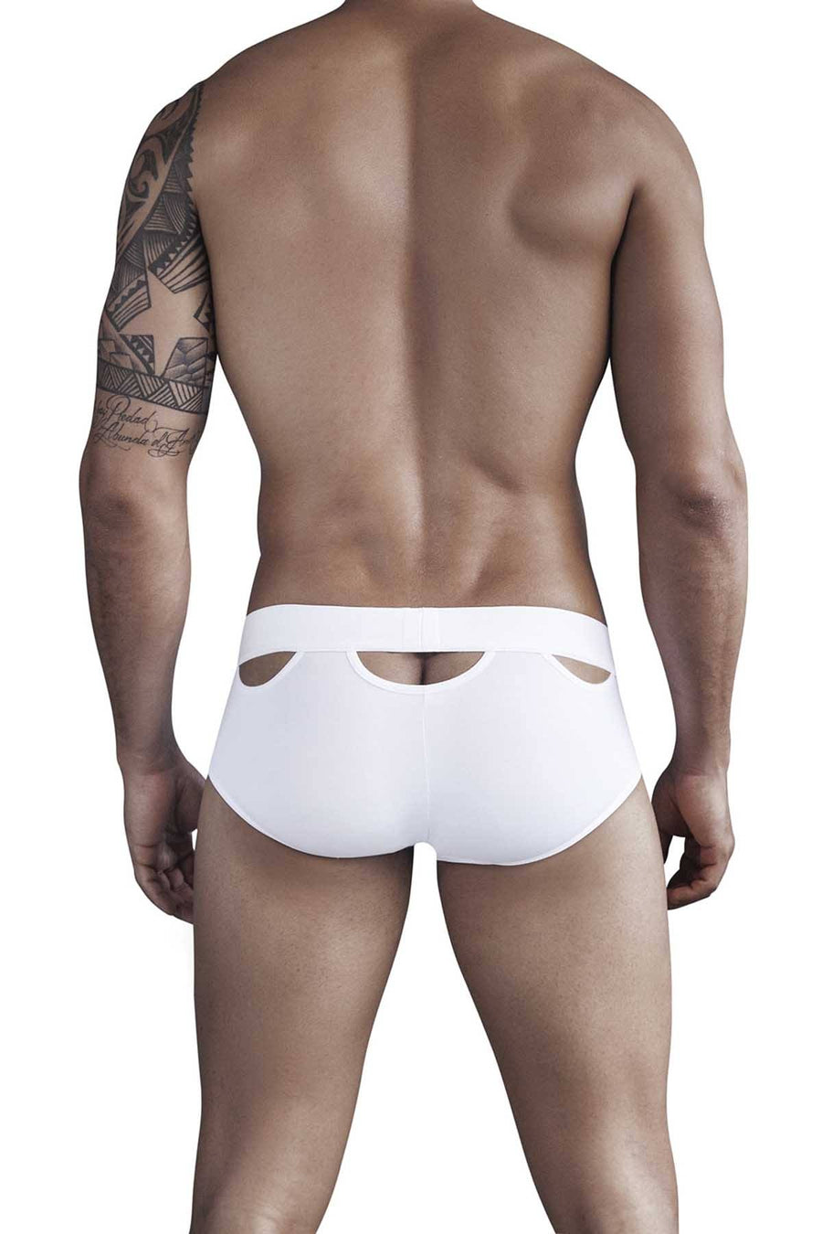 Clever White Samba Brief