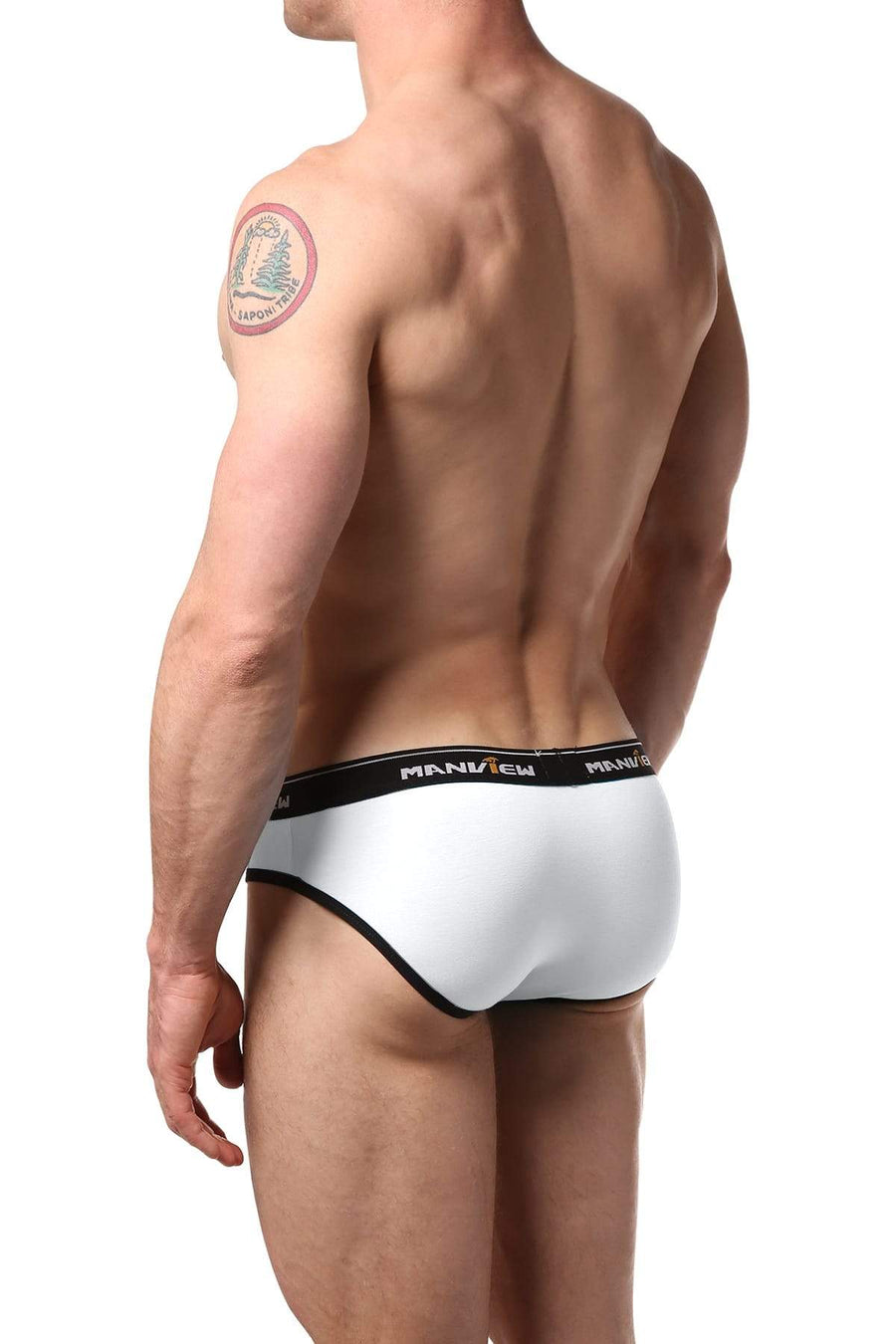 Manview White Core Basic Brief