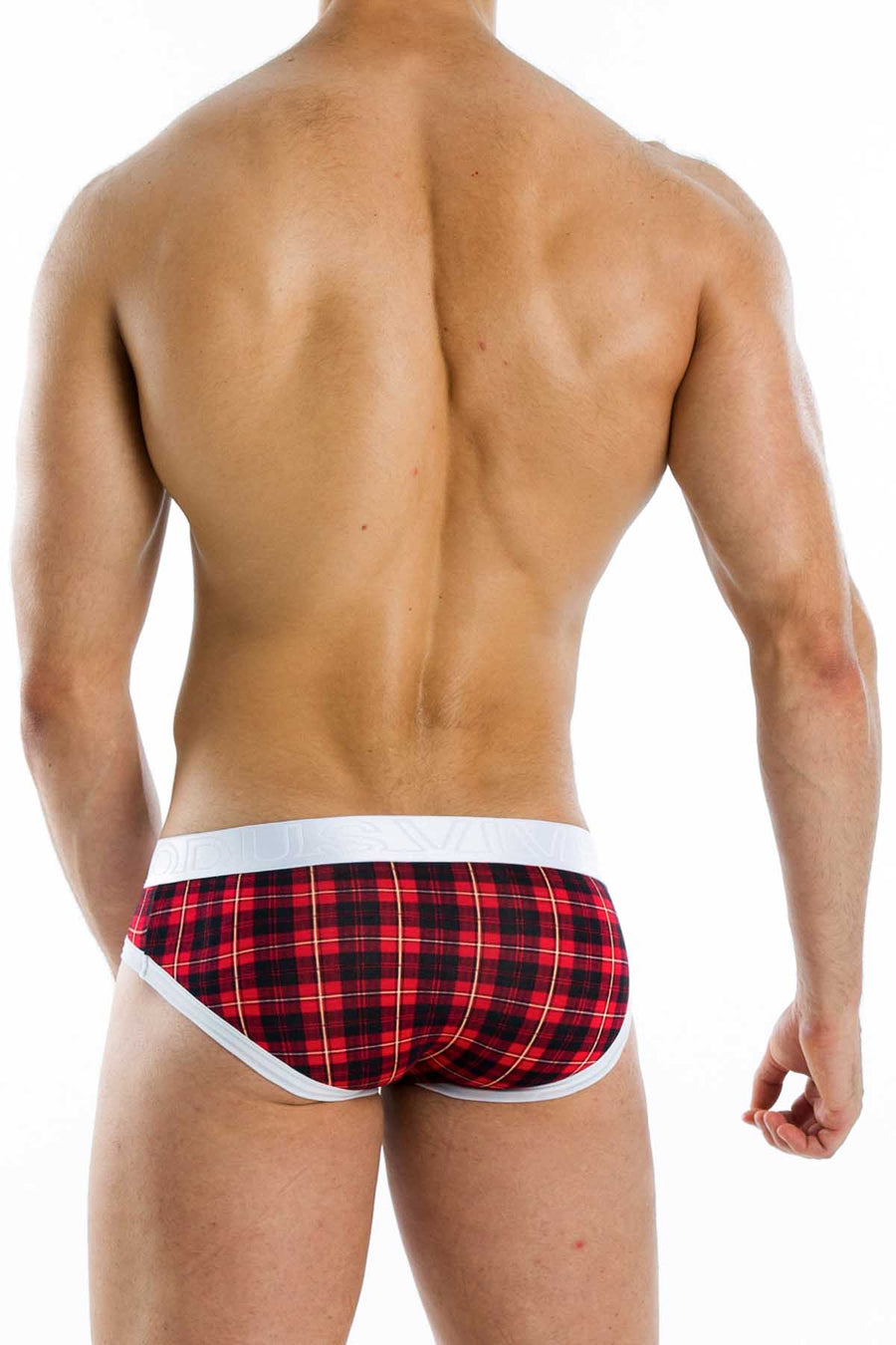 Modus Vivendi Red Tartan Brief