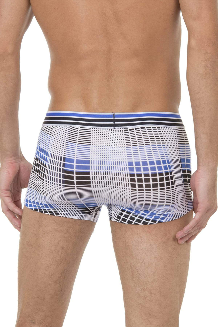 2(X)IST Plaid Black Mod Modal Trunk