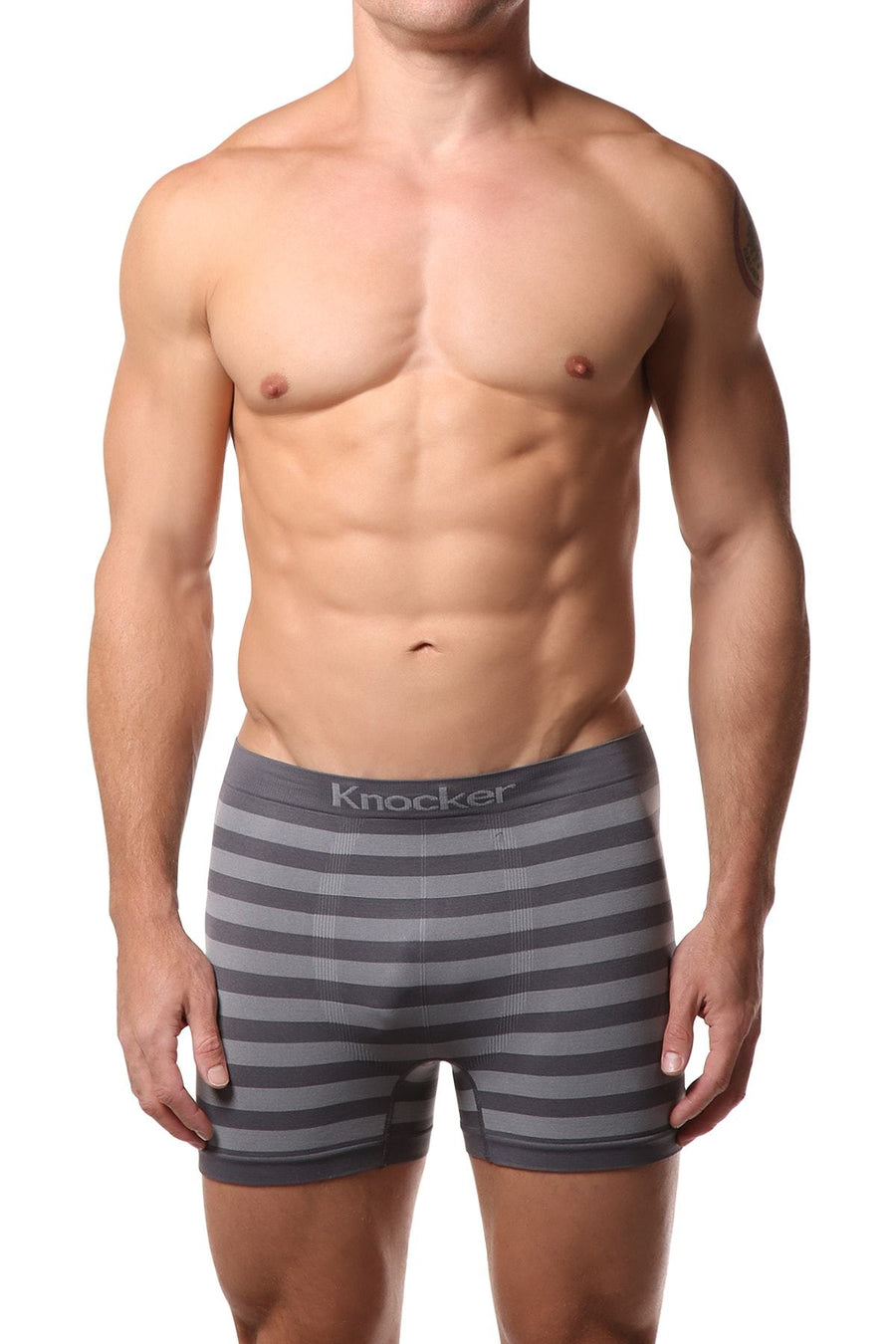 Knocker Grey Stripe Seamless Trunk