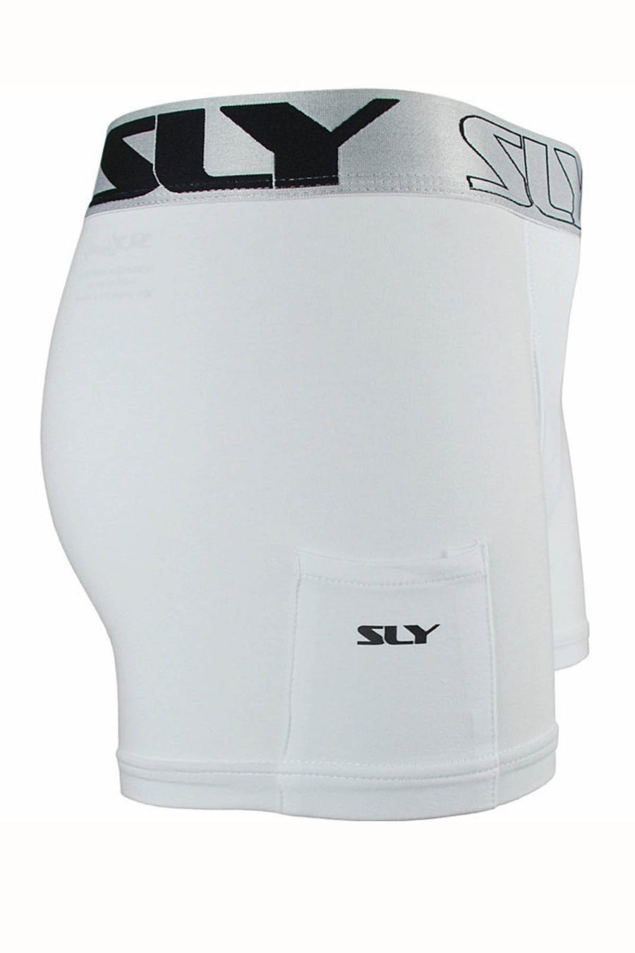 Sly White Solid Boxer Brief