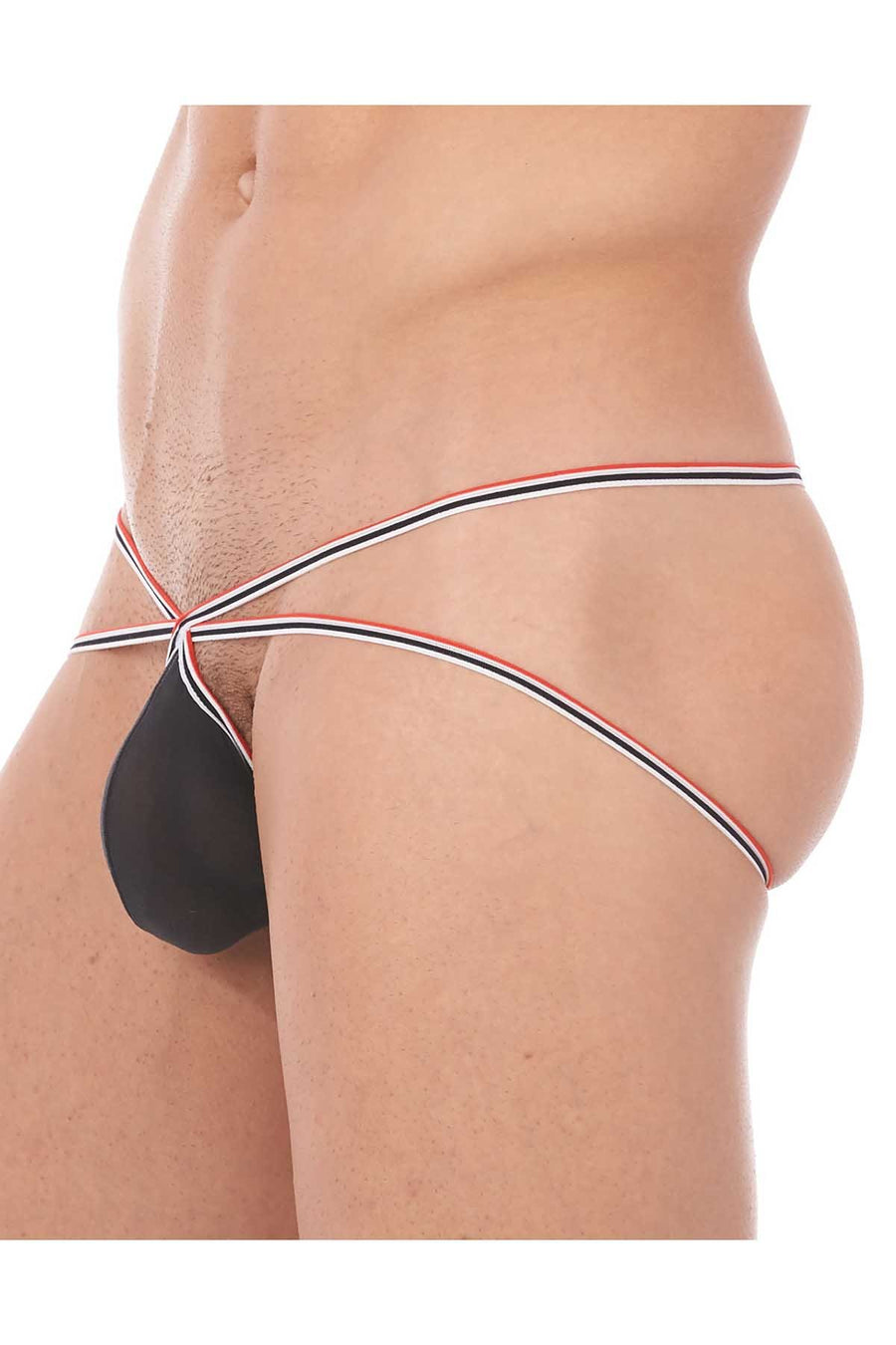 Gregg Homme Black Touch Sheer Hyperstretch Mini 3-Way Jock