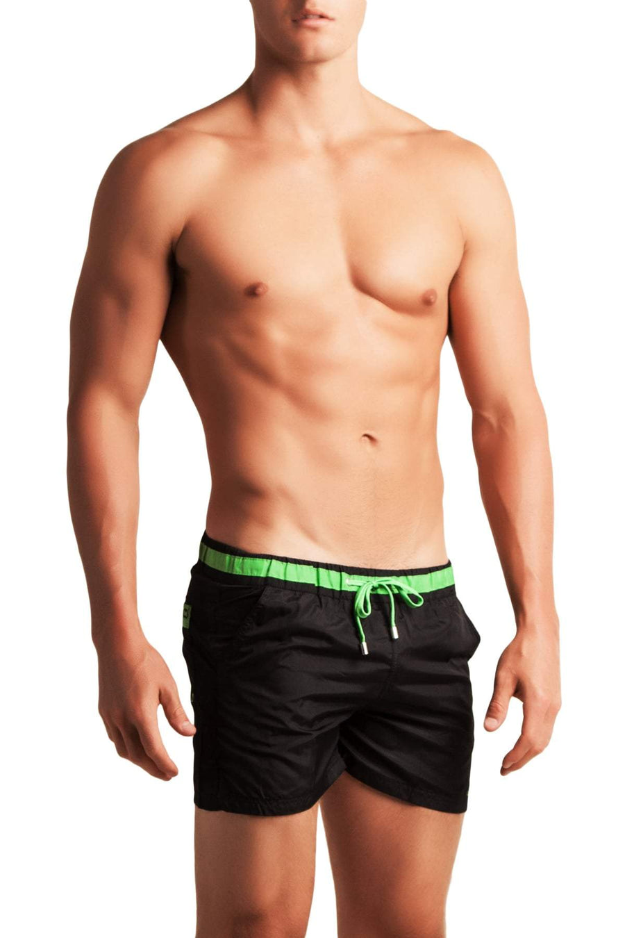 2EROS Black Lime ICON2 Swim Short