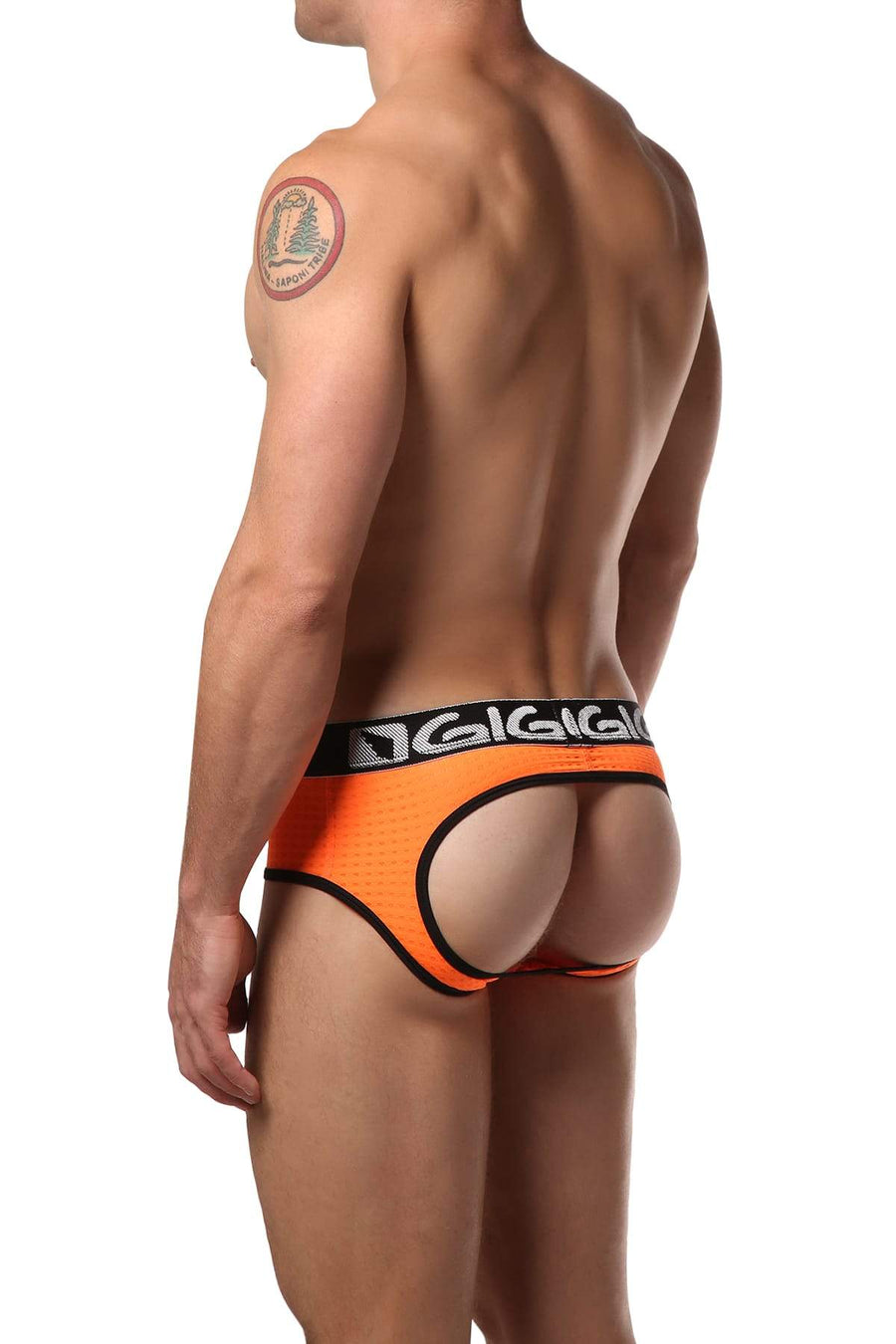 Gigo Orange Esferic Jock Brief