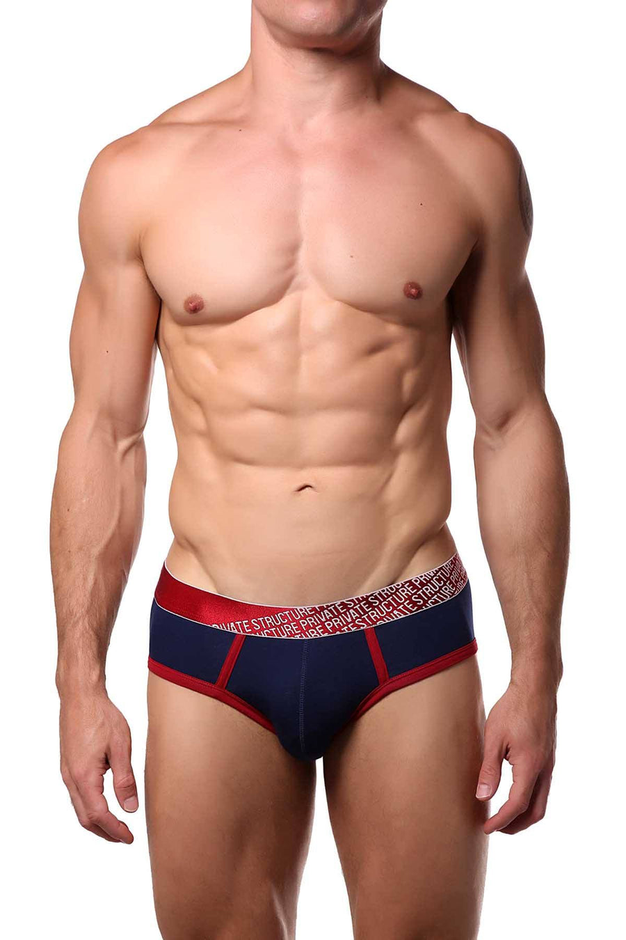 Private Structure Navy Platinum Mini Brief