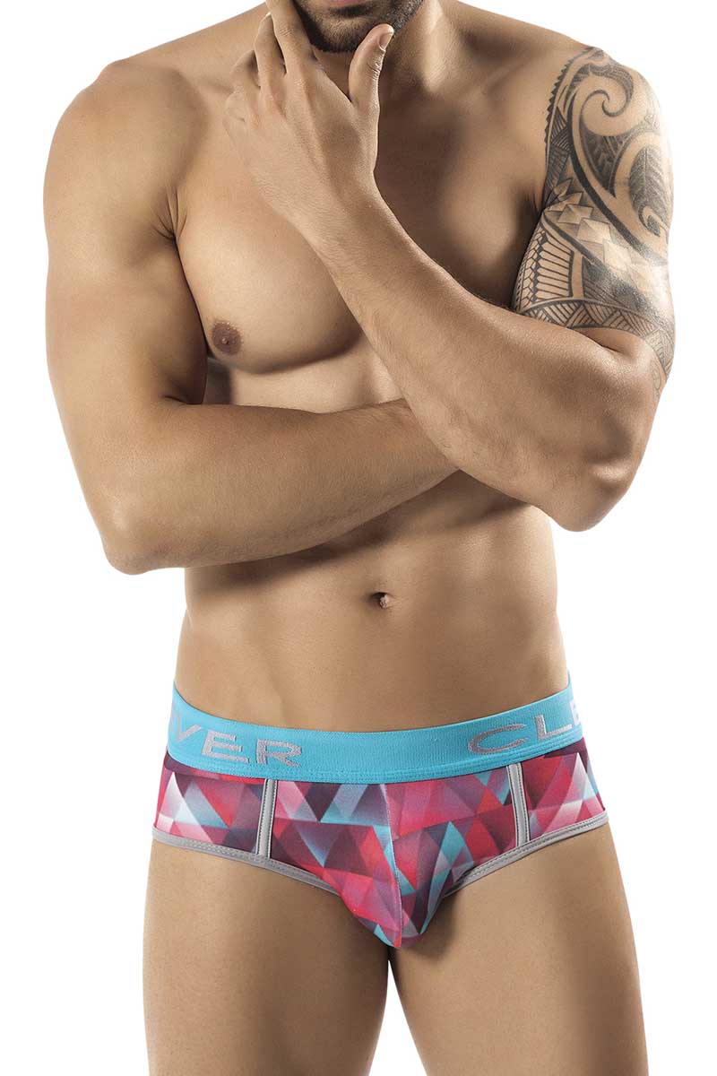 Clever Green Vitral Piping Brief