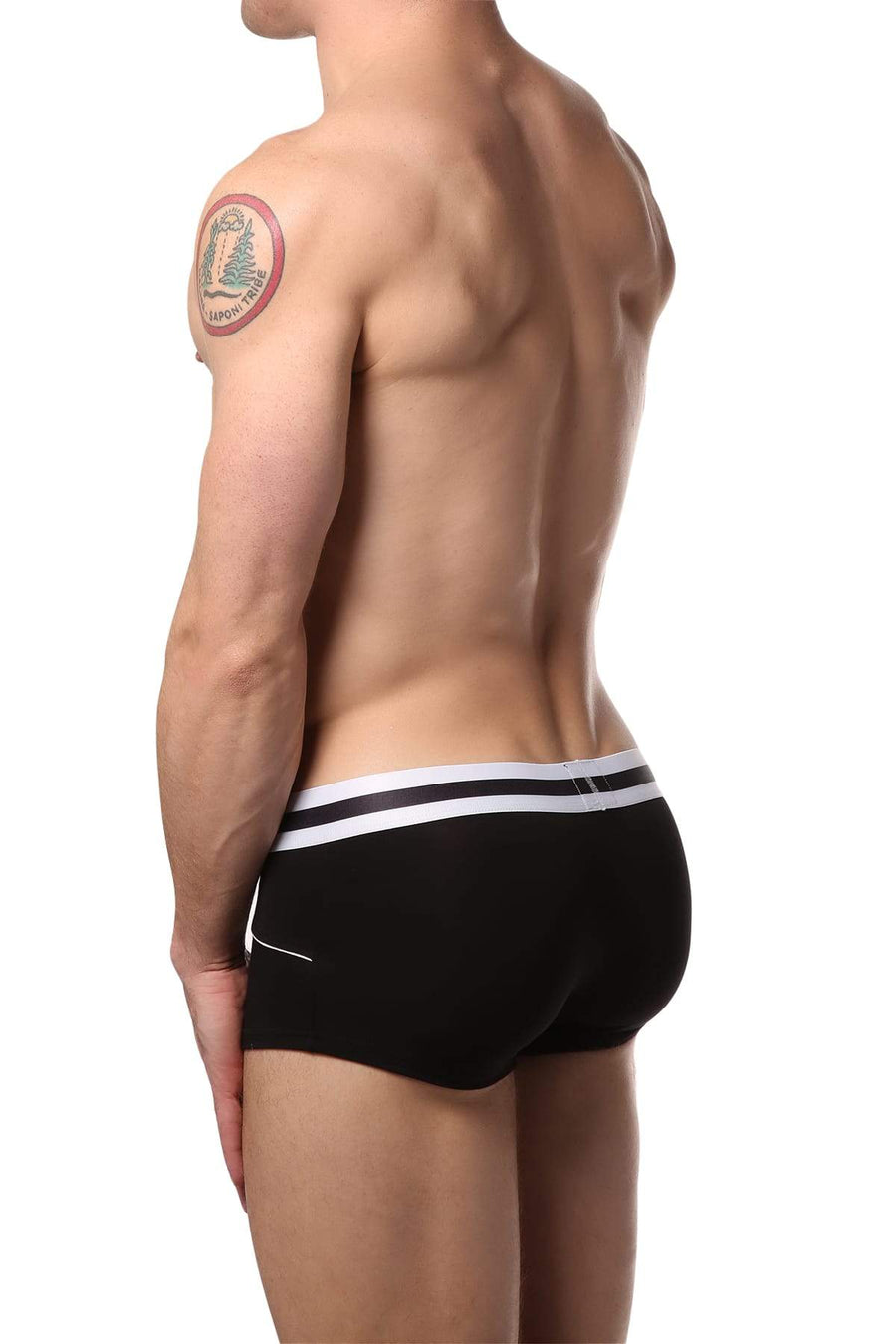 Eppure Luca Black Francesco Low-Rise Boxer Brief