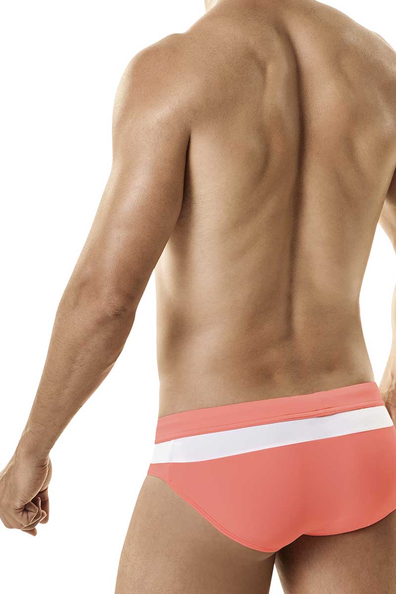 WildmanT Orange Striped Swim Bikini