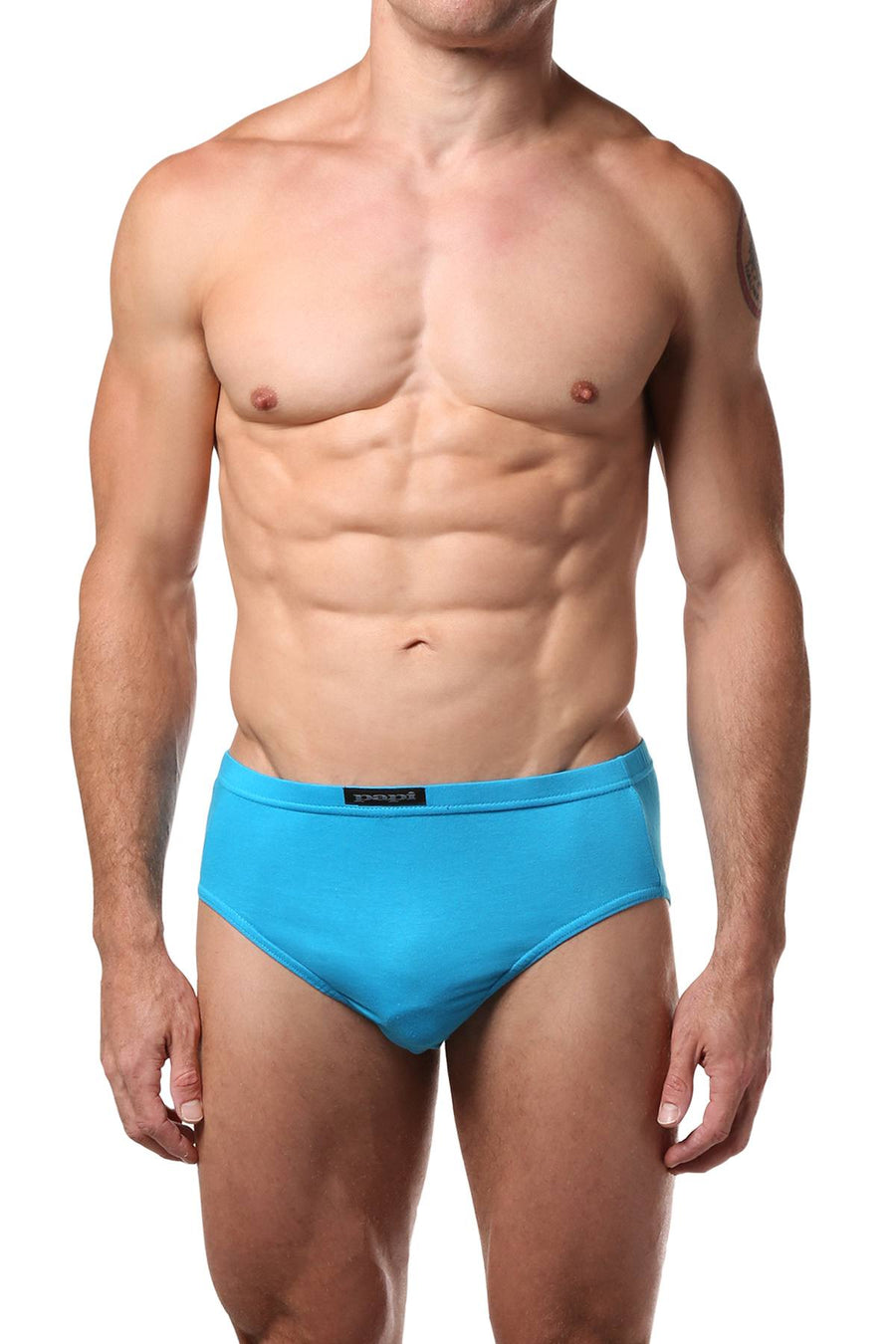 Papi Yellow/Turquoise/Navy/Grey/Black Low-Rise Brief 5-Pack