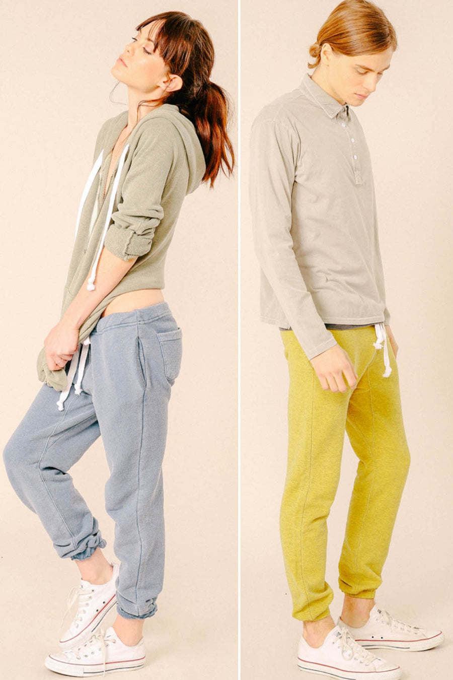 Rxmance Unisex Dust Blue Sweatpant w/ Pocket