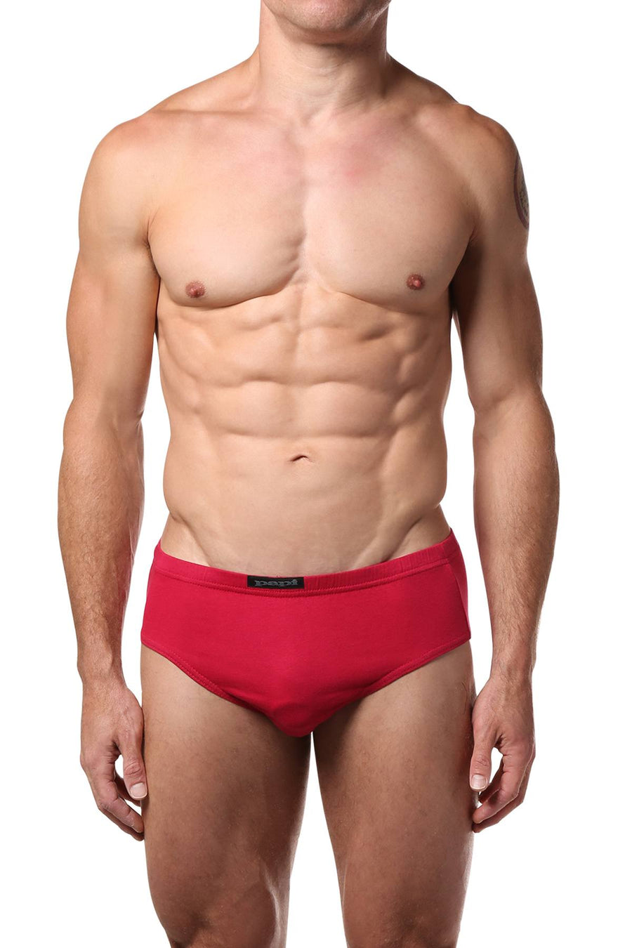 Papi Brick/Blue/Navy/Grey/Black Low-Rise Brief 5-Pack