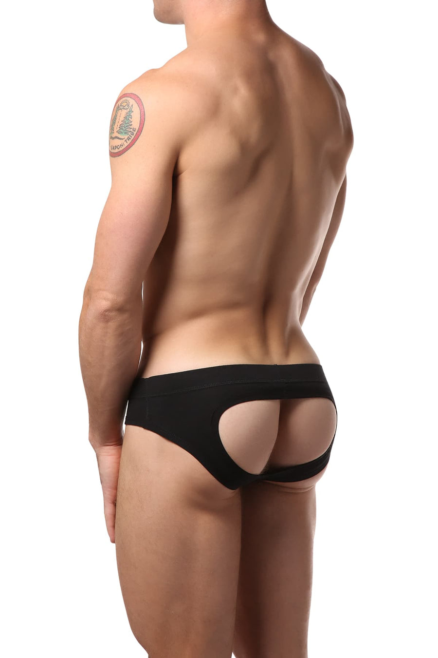 Gigo Black Full Jock-Brief