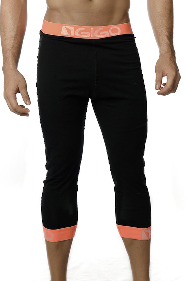 Gigo Black & Orange Jogger