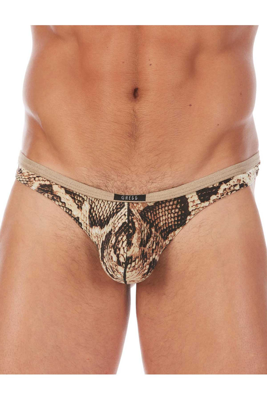 Gregg Homme Snakeskin Thong