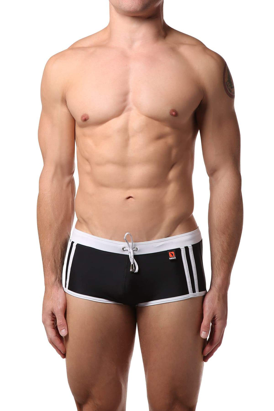 Gigo Black & White Active Swim Boxer