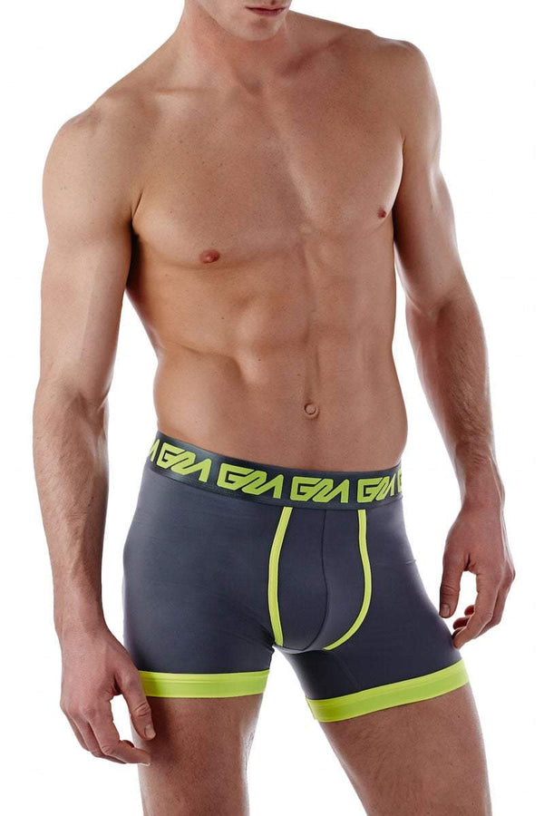 Garcon Model Yellow South Beach Boxer Brief