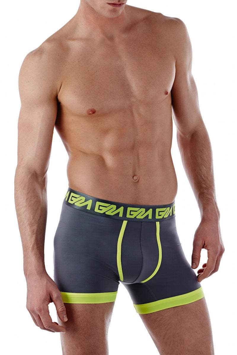 Garcon Model Yellow South Beach Boxer Brief