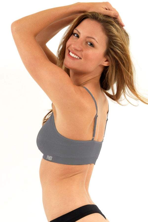 New Balance Grey Athletic Bra