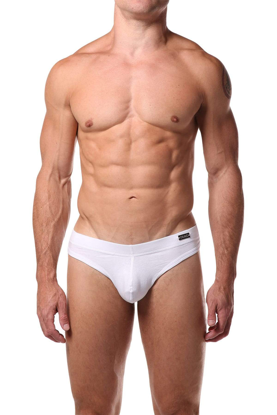 Gigo Full White Thong