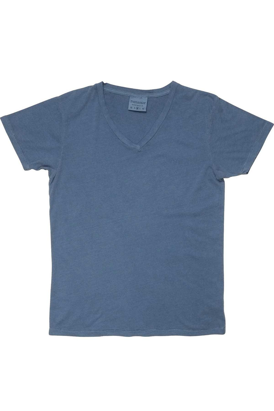 Rxmance Unisex Sky Blue V-Neck Tee