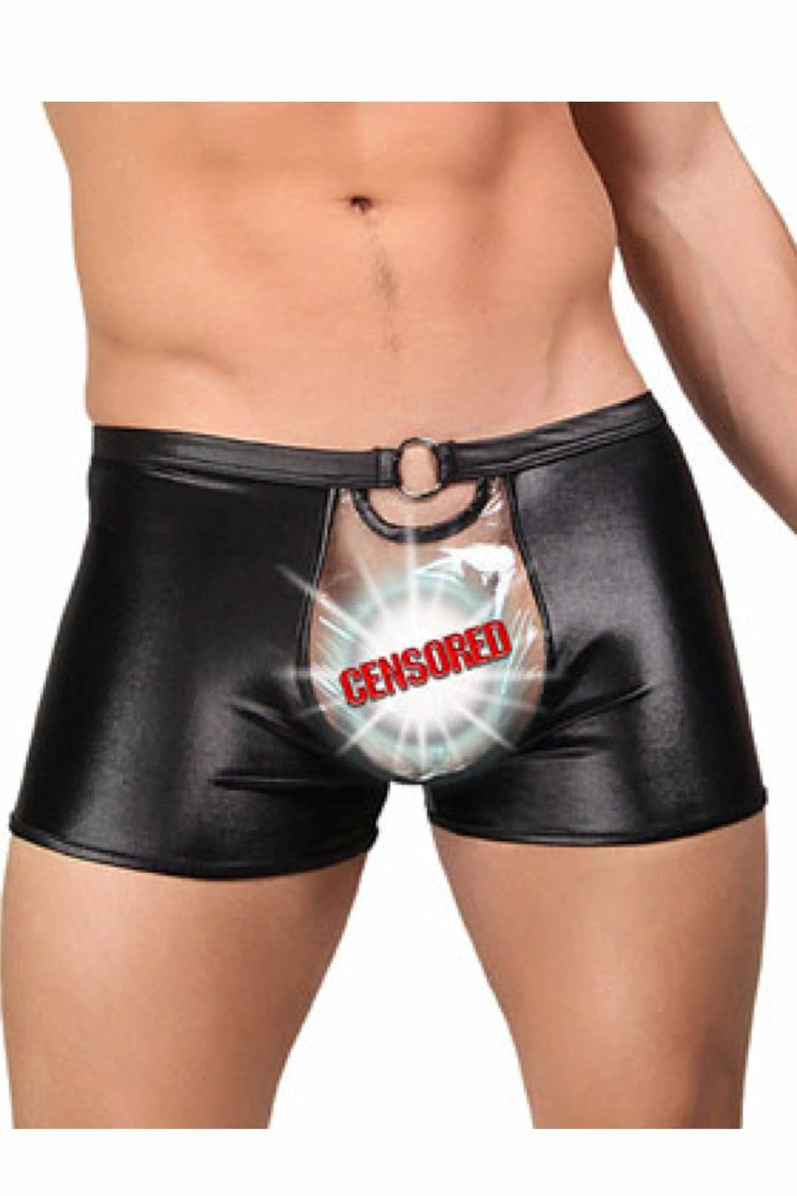 Male Power Black Fishbowl Trunk