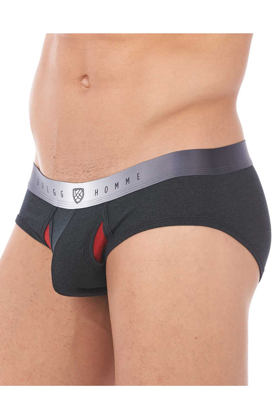 Gregg Homme Charcoal Heat Mesh Brief