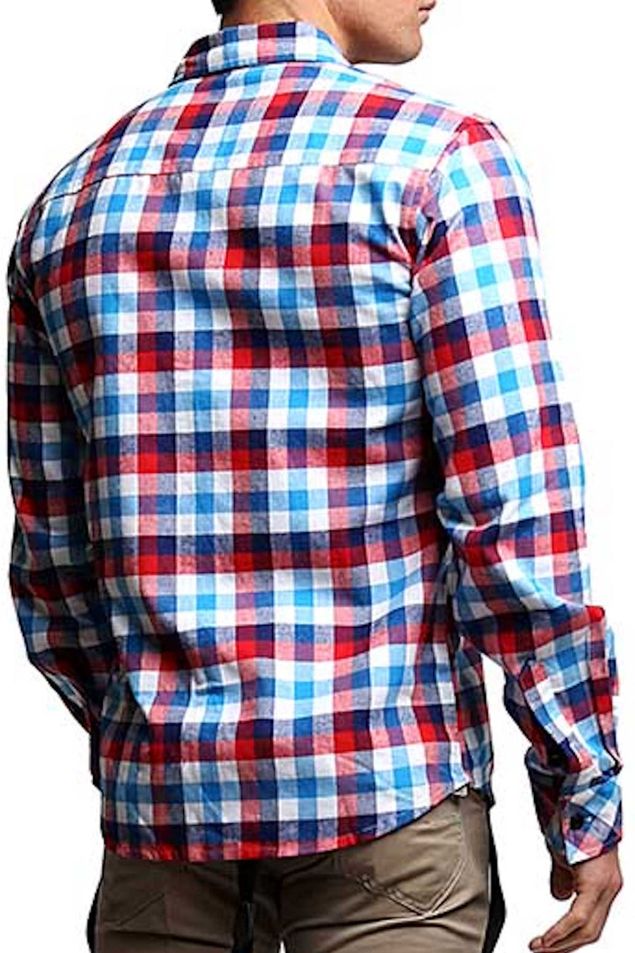 Something Strong Red Something Valid Button-Up