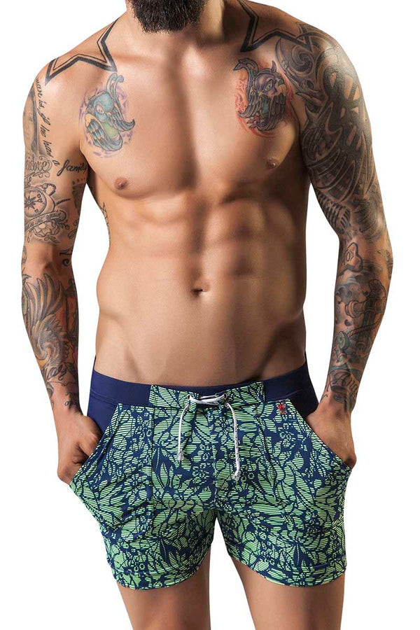 Clever Blue Natadola Swim Trunk