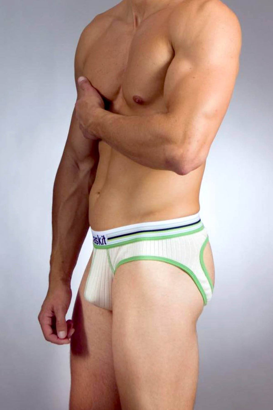 Baskit Sand Ribbed Jock-Brief