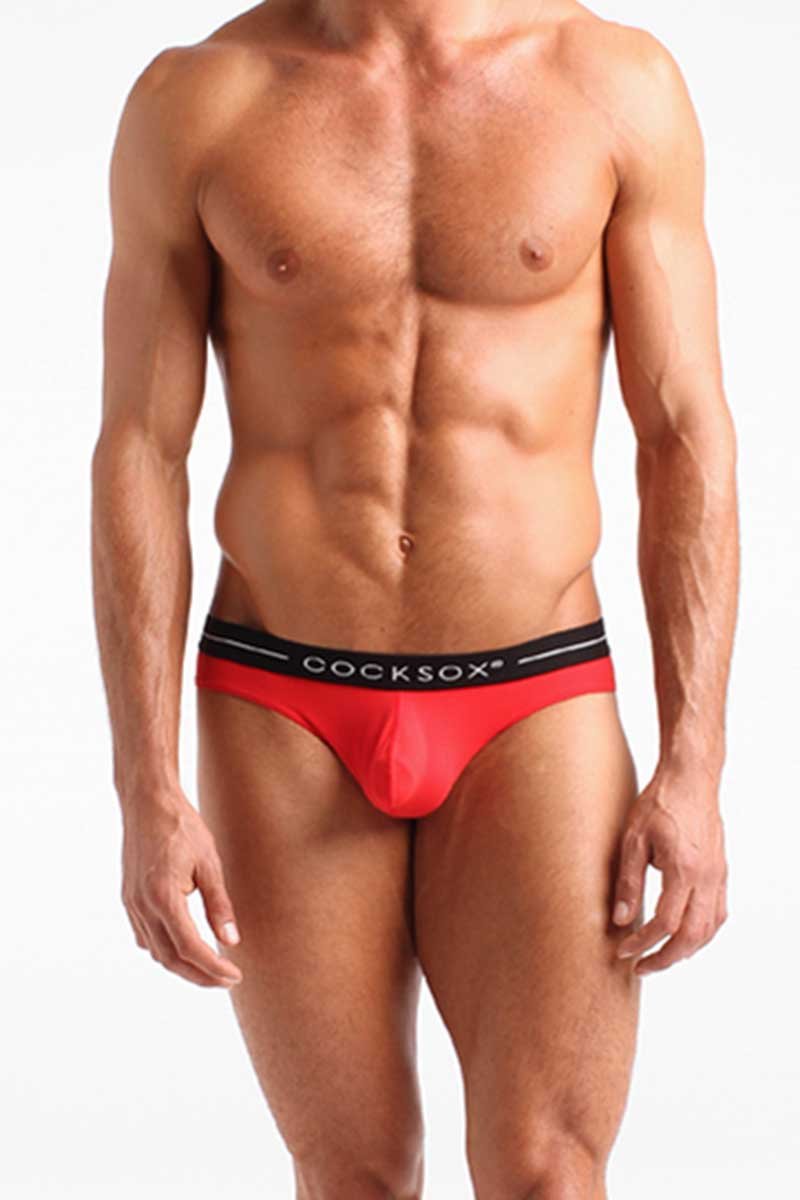 Cocksox Risky Red Brief