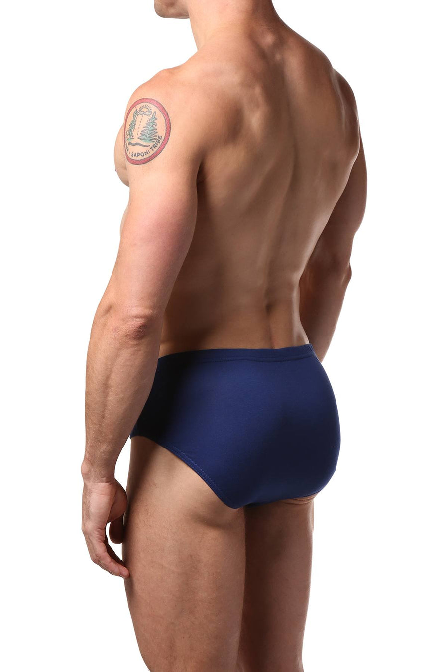 Papi Yellow/Turquoise/Navy/Grey/Black Low-Rise Brief 5-Pack