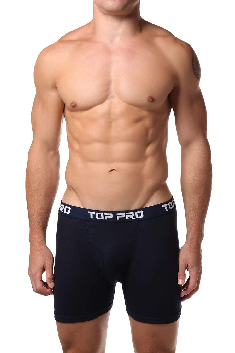 Top Pro Navy Boxer Brief 2-Pack