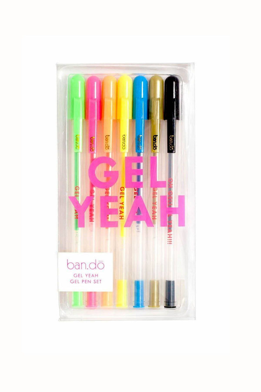 Ban.do Multi-Color GEL YEAH 7 Gel Pen Set